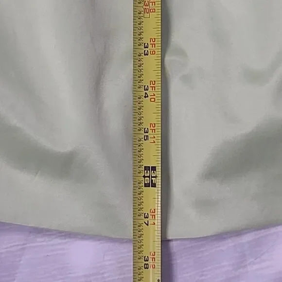 Mangano Green Satin Midi Dress, Women's Small - Picture 15 of 15